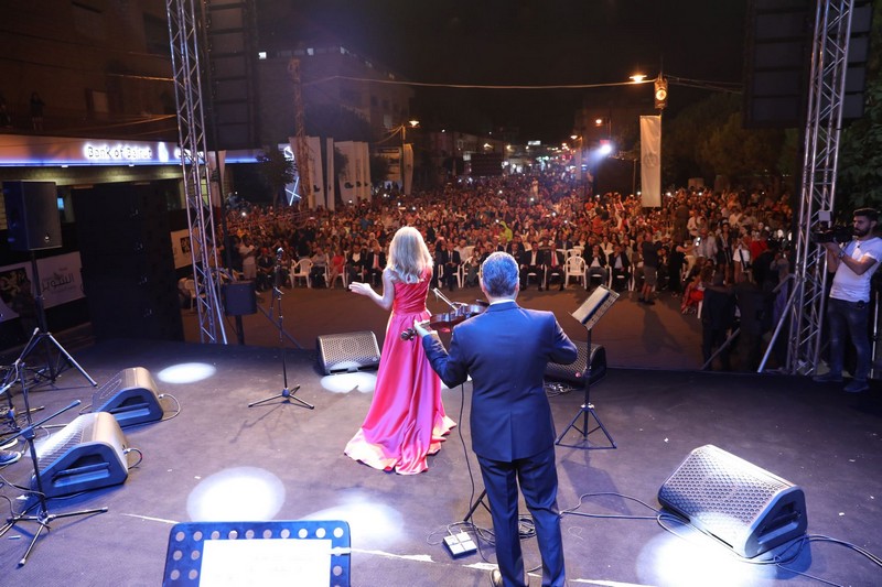 Nawal El Zoghbi at Dhour Shweir Concert